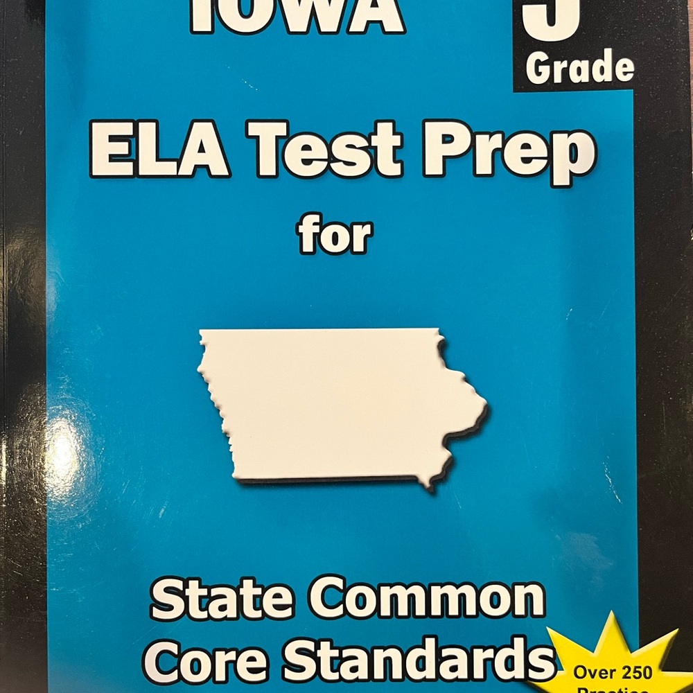ELA Test Prep for State Common Core Standards - Blue